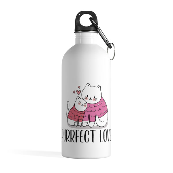 Affectionate Purrfect Love Water Bottle