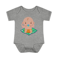 Baby with Whisker Pacifier Infant Onesie