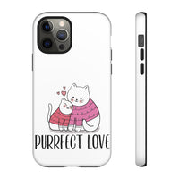 Affectionate Purrfect Love Phone Case