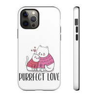 Affectionate Purrfect Love Phone Case