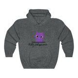 Pretty Purple Kitty Whispurrer Hoodie