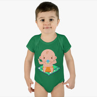 Baby with Whisker Pacifier Infant Onesie