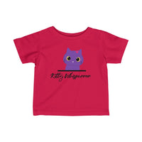 Pretty Purple Kitty Whispurrer Toddler T-Shirt