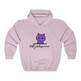 Pretty Purple Kitty Whispurrer Hoodie