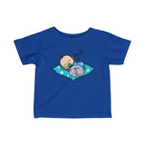 Sleeping Baby and Kitty Toddler T-Shirt