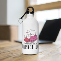 Affectionate Purrfect Love Water Bottle