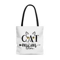 Camouflage Kitty Cat Mom Tote Bag