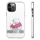 Affectionate Purrfect Love Phone Case