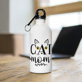 Camouflage Kitty Cat Mom Water Bottle