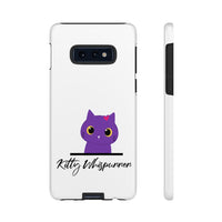 Pretty Purple Kitty Whispurrer Phone Case