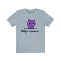 Pretty Purple Kitty Whispurrer T-shirt