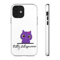 Pretty Purple Kitty Whispurrer Phone Case