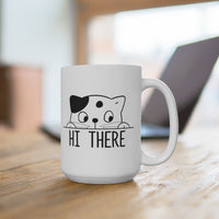 Peek-a-boo Kitty Coffee Mug