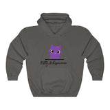 Pretty Purple Kitty Whispurrer Hoodie