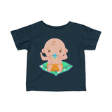 Baby with Cat Whiskers Pacifier Toddler T-Shirt