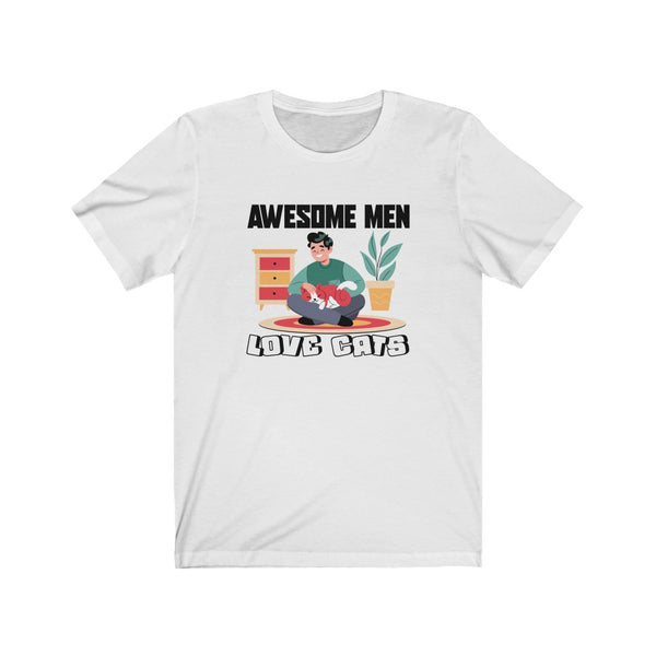 Awesome Men love Cats T-Shirt