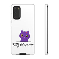 Pretty Purple Kitty Whispurrer Phone Case