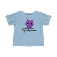 Pretty Purple Kitty Whispurrer Toddler T-Shirt