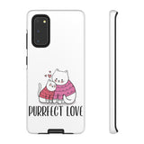 Affectionate Purrfect Love Phone Case