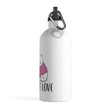 Affectionate Purrfect Love Water Bottle