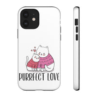 Affectionate Purrfect Love Phone Case