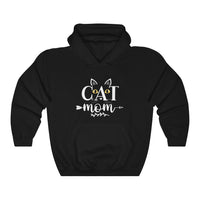 Camouflage Kitty Cat Mom Hoodie