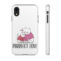 Affectionate Purrfect Love Phone Case