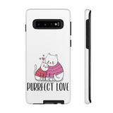 Affectionate Purrfect Love Phone Case