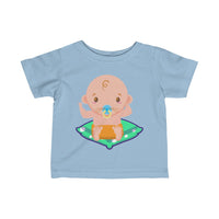 Baby with Cat Whiskers Pacifier Toddler T-Shirt