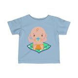 Baby with Cat Whiskers Pacifier Toddler T-Shirt