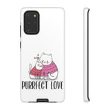 Affectionate Purrfect Love Phone Case