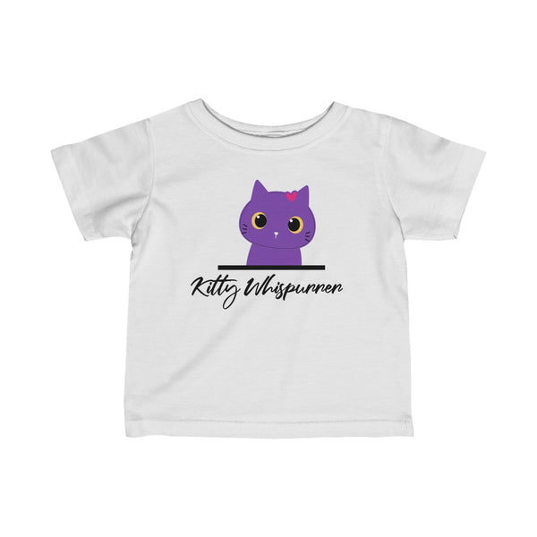 Pretty Purple Kitty Whispurrer Toddler T-Shirt