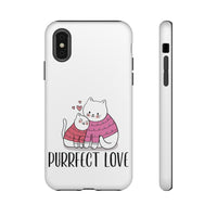 Affectionate Purrfect Love Phone Case