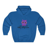 Pretty Purple Kitty Whispurrer Hoodie