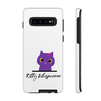 Pretty Purple Kitty Whispurrer Phone Case