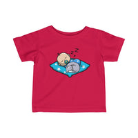 Sleeping Baby and Kitty Toddler T-Shirt