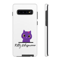 Pretty Purple Kitty Whispurrer Phone Case