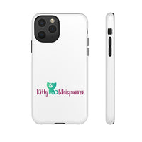 Kitty Whispurrer Company Logo Phone Case