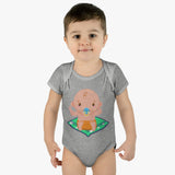 Baby with Whisker Pacifier Infant Onesie