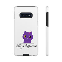 Pretty Purple Kitty Whispurrer Phone Case