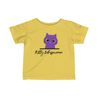 Pretty Purple Kitty Whispurrer Toddler T-Shirt