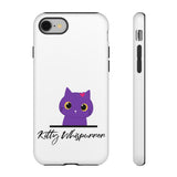 Pretty Purple Kitty Whispurrer Phone Case