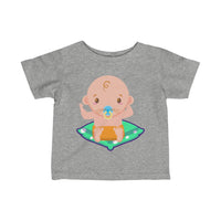 Baby with Cat Whiskers Pacifier Toddler T-Shirt