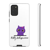 Pretty Purple Kitty Whispurrer Phone Case