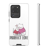 Affectionate Purrfect Love Phone Case