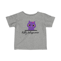 Pretty Purple Kitty Whispurrer Toddler T-Shirt