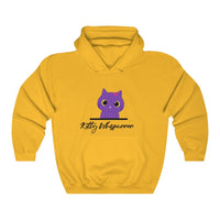 Pretty Purple Kitty Whispurrer Hoodie