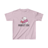 Affectionate Purrfect Love Kids T-Shirt