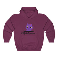 Pretty Purple Kitty Whispurrer Hoodie