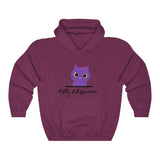 Pretty Purple Kitty Whispurrer Hoodie